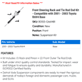 thumbnail image 2 of Front Steering Rack and Tie Rod End Kit - Compatible with 2001 - 2003 Toyota RAV4 Base 2002, 2 of 2