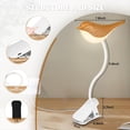 thumbnail image 2 of Lámpara de Pájaro Pequeña, Luz para Pájaros Regulable e Inalámbrica, Lámpara de Mesa y Escritorio con Sensor Táctil Recargable por USB., 2 of 5
