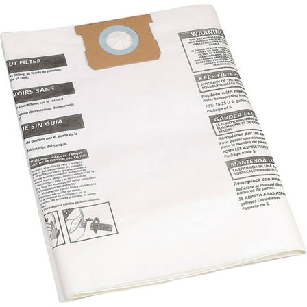 15-22 Gallon Disposable Filter Bags - Type G (3 pack)