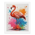 thumbnail image 5 of Paint By Numbers Kit for Adults Beginner - DIY Vibrant Flamingo Art Splash Background Canvas Painting Kits for Adults, Frameless Paint By Number for Adults for Home Wall Decor 16x20 Inch, 5 of 7