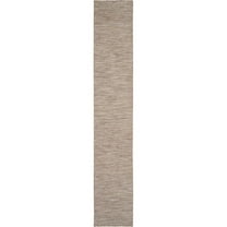 Pemberly Row 12' Runner Beige Fabric Modern Area Rug (12' Runner)