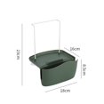 thumbnail image 2 of PENGXIANG Sink Basket with Suction Cup Flexible Sink Drain Rack Kitchen Sink Shelf Soap Sponge Drain Rack Holder Suction Cup Sink, 2 of 5