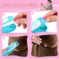 thumbnail image 3 of Kit de estampado de gemas para el cabello kidzkube para niñas de 3 a 12 años, 3 of 7