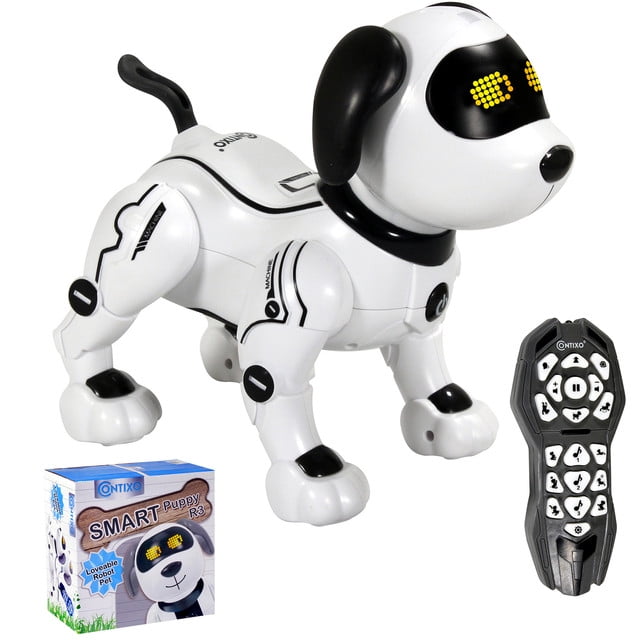 Contixo R3 Robot Dog, Walking Pet Robot Toy Robots for Kids, Remote