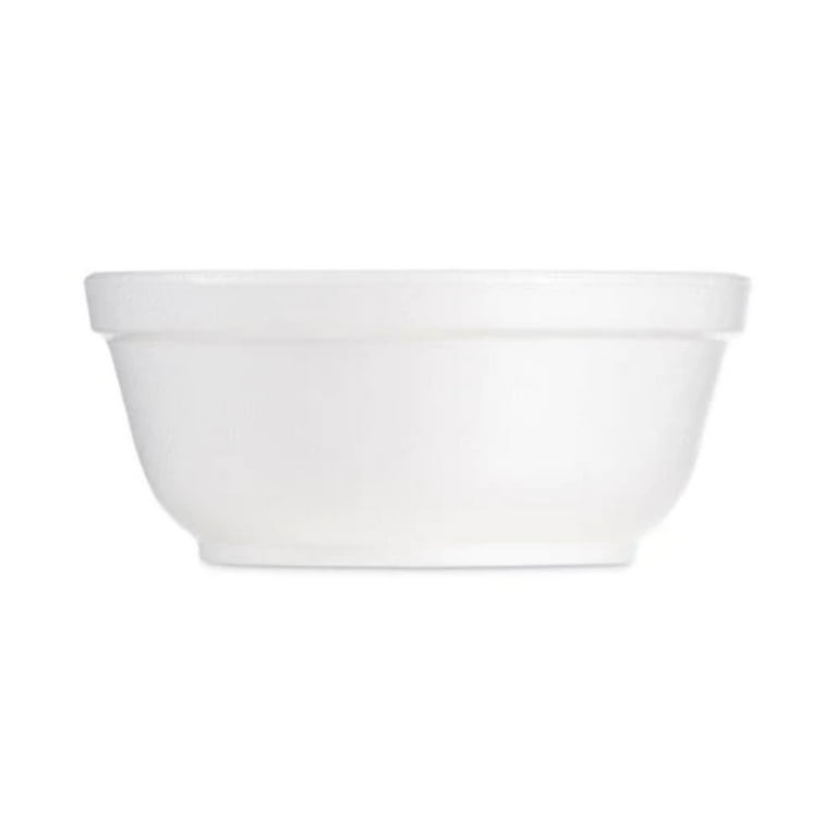 Foam Bowls, 8 oz, White, 50/Pack, 20 Packs/Carton Foam Bowls, 8 oz, White, 50/Pack, 20 Packs/Carton