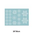 thumbnail image 1 of Christmas Window Clings Decor Merry Christmas Snowflake Santa Claus Reindeer Window Stickers Decals for Glass Window Xmas Decors, 1 of 5