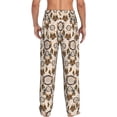 thumbnail image 2 of Bixox Men's Retro Dreamcatcher Patterned Pajama Pants with Pockets Lounge Clothes for Home, 2 of 5