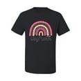 thumbnail image 3 of Waymaker Rainbow Inspirational/Christian Men's Graphic T-Shirt, Black, XX-Large, 3 of 5
