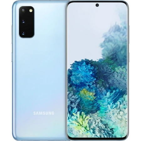 Samsung Galaxy S20 5G G981U 128GB GSM/CDMA Unlocked Android SmartPhone (USA Version) - Cloud Blue (Poor Cosmetics – Fully Functional)