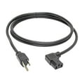 thumbnail image 2 of Tripp Lite 6ft Universal Computer Power Cord (NEMA 5-15P to IEC-320-C13), 2 of 4