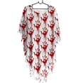 thumbnail image 4 of Halloween Shirt For Women Funny O Neck Short Sleeve Halloween Clothes Gift Splatter Top, 4 of 4