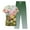 01-Army Green, variant on Nursing Uniforms Scrubs Sets for Women Short Sleeve Top & Straight Leg Pants Floral with Pockets Army Green Size 2XL