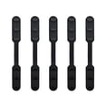 thumbnail image 1 of WORGEOUS 5pcs máscara banda extensión hebilla ajustable máscara cuerdas hebilla práctica máscara accesorios para hombres mujeres (negro), 1 of 8