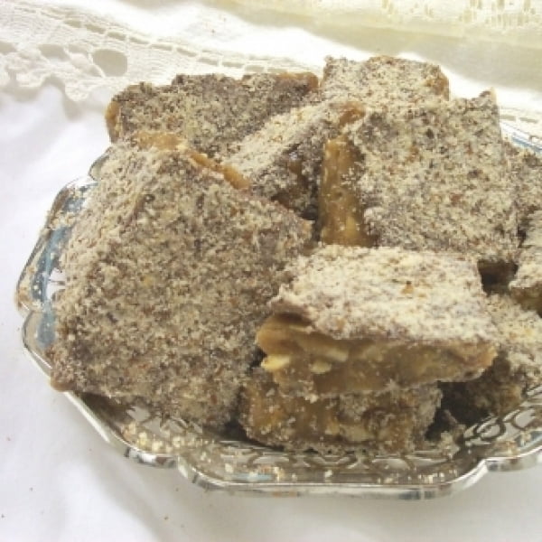 Almond Toffee 8 Oz Dark Chocolate Covered by