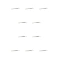 thumbnail image 1 of Qarigey Pinzas para pestañas, punta curva de alta precisión, pinza para cejas, suministros de pestañas duraderos multiusos para salón de casa 15 quince 10piezas Qarigey CBP352876, 1 of 5