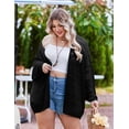 thumbnail image 4 of Zeagoo Womens Plus Size Crochet Cardigan Kimonos Boho Long Sleeve Oversized Summer Open Front Knitted Sweater, 4 of 5