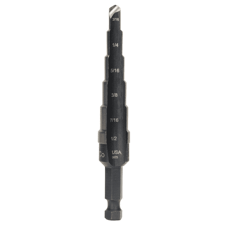 Irwin/Hanson 10239CB Vise-Grip No. 9 Unibit Cobalt Step Drill