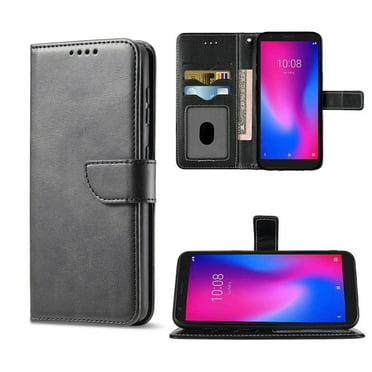 For Motorola Edge 5G 2024 XT2405V Wallet Pouch Cover Phone Case - EM Black