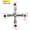 Silver-Square, variant on 4 In 1 Cross Key Wrench With Accessories Universal Square Triangle Train Electrical Cupboard Box Elevator Cabinet