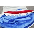 thumbnail image 4 of Shark Tail Blanket Mermaid Tail Blanket Shark Cozy Sleeping Blanket, 4 of 4
