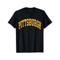 thumbnail image 2 of Pittsburgh T-Shirt Cotton Fun Design DIYMen's Soft breathable comfortable casual sports Halloween and Christmas gifts Tee For Adult, Men, Women, Teen, Teenager, Adolescent, Youth, 2 of 7