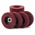 thumbnail image 4 of FABLE- 5Pc Metal Abrasive Polishing Buffiing Wheel 3.96In Flap Discs For Angle Grinder, 4 of 5