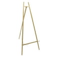 thumbnail image 5 of Tall Steel Pipe Portable Floor Easel Stand for Decorative Display - Large Gold Wedding Easel Stand Great for Weddings, Welcome Signs, and Any Exquisite Displays, 5 of 30