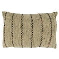 thumbnail image 1 of Saro 3025.N1624BC Housse de Coussin 16 x 24 Po. Design Rayé Fin, Naturel, 1 of 1