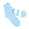 thumbnail image 3 of TeeHee Women's Warm Winter Cozy Fuzzy Slipper Socks 2 Pair Mint, 3 of 5