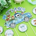thumbnail image 3 of Woodland Animals Baby Shower Decorations for Boy, 25PCS Woodland Cupcake Toppers, Its a Boy Cake Topper Woodland Creatures Fawn Animal Party Supplies, 3 of 6