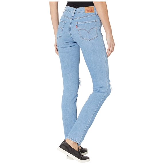 Levi's Womens 724 High-Rise Straight Lies