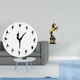 thumbnail image 2 of Reloj de pared,Reloj de pared con bailarina,reloj decorativo colgante.,Figura de escritorio,Estante de estatua de caballo para escritorio,oficina,decoración del hogar,Figura decorativa de, 2 of 8