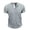 Light Gray, variant on Mens Henley Shirts Short Sleeve Summer Casual Classic Cotton T Shirts Button Shirt