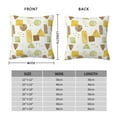 thumbnail image 4 of YFYANG Square Decorative Throw Pillow Case (Without Pillow Insert), Watercolor Abstract Geometric Graffiti Bedroom Sofa Car Cushion Cover, 26"x26", 4 of 9