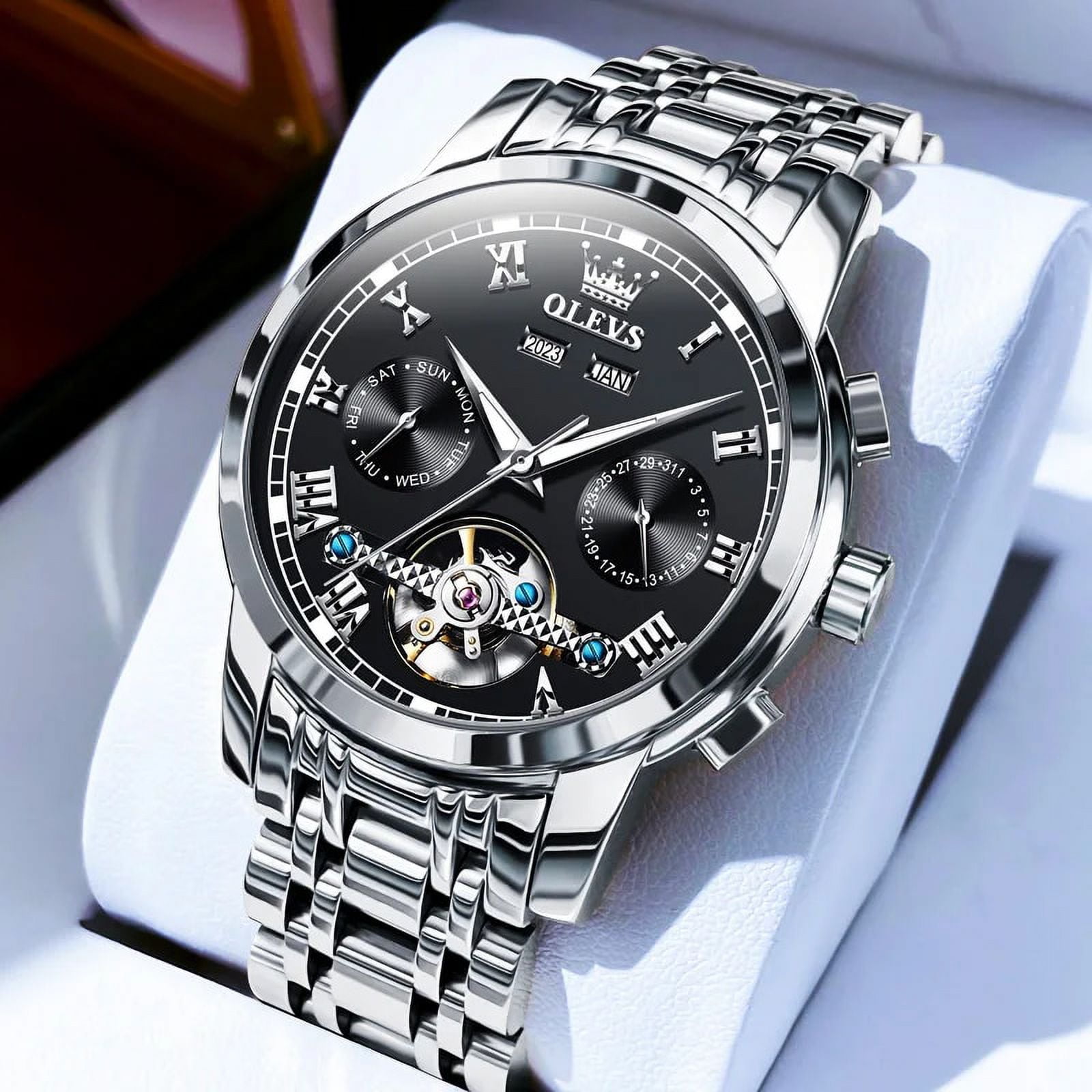 Men's Watches Automatic Mechanical Business Wristwatch