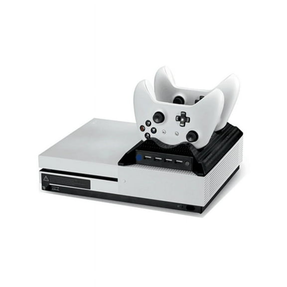 USB HUB Cooling Fan Charging Dock Stand For XboxONE S Controller