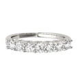 thumbnail image 3 of Diamond Engagement Ring For Women 0.75 Carat Brilliant Round Shape Lab Grown Diamond 7 Stone Engagement Ring In 10K Solid Rose White & Yellow Gold, 3 of 6