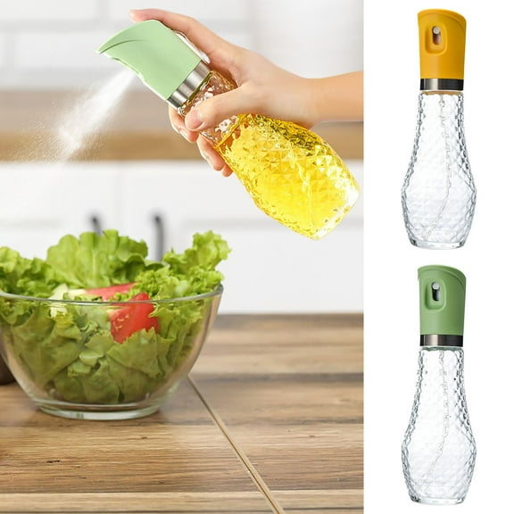 Stainless Steel Oil Sprayer for Cooking, Versatile Fine Mist Spray Bottle for Oil, Vinegar, Dressings, Easy to Use and Clean, Stylish Kitchen Tool, 1 Pack