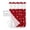Red, variant on No Hook Shower Curtain with Snap in Liner, Christmas Gold and White Snowflake Grey Hotel Shower Curtains for Bathroom, Washable Shower Curtain Liner Set with Mesh Top Window, 72”x78”