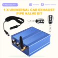 thumbnail image 4 of Universal Car Exhaust Pipe Valve Kit, Multi-Angle Remote Controller, Adjustable Sound & Performance Enhancement,1 x Universal Car Exhaust Pipe Valve Kit 2 x Remote control, 4 of 5