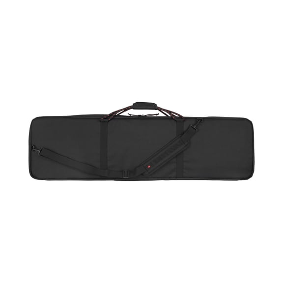Tac-Six™ 46" Lockable Squad Gun Case, Laser Cut Molle Front, Black