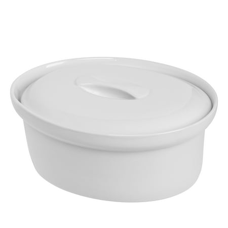 Honey Can Do Porcelain Oval Tureen, 2-Quart