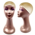 thumbnail image 4 of Yingyy 4 Pcs Bonnet de Perruque en Nylon Extensible Filet pour Cheveux Unisexe Réutilisable Snood pour Cheveux Cosplay Fournitures de Coiffure, Beige, 4 of 7