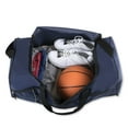 thumbnail image 3 of 26 Inch 60 Liter Weekender Overnight Duffel Shoulder Bag for Men, Women, Teens, Gym, Travel, Sports and Recreation in Navy Blue, 3 of 5