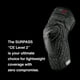 thumbnail image 3 of Rodillera 100% Surpass MTB BMX, espuma de plástico duro, 3 of 7