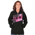 thumbnail image 5 of Betty Boop Proud to Be Me Confidence Zip Hoodie Sweatshirt Women Brisco Brands S, 5 of 6