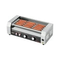 thumbnail image 1 of VEVOR Cuiseur Électrique 12 Hot-Dogs 5 Rouleaux Commercial pour Saucisses 750 W, 1 of 9