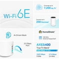 thumbnail image 2 of Sistema WiFi Mesh TP-Link Deco AXE5400 Tribanda WiFi 6E, paquete de 2, 2 of 6