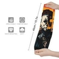 thumbnail image 6 of Michael Myers Fashion Socks Warm Elastic Knitted Crew Calf Socks Gift Stockings For Women Men 15.7in Long, 6 of 7