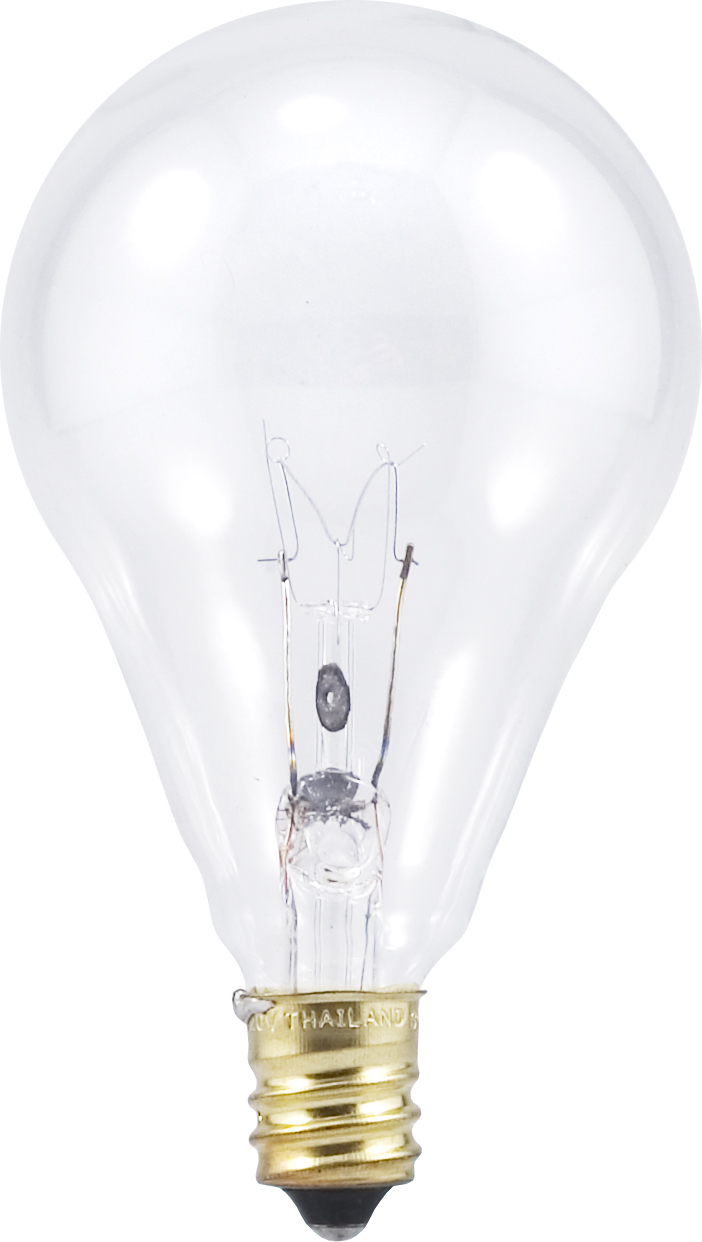 Sylvania Ceiling Fan Light Bulbs, 40W A15, Candelabra Base, 2-count